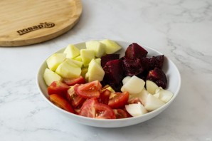 Томатно-сливовый соус на зиму