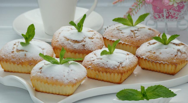 Творожные кексы с манкой, пошаговый рецепт с фото