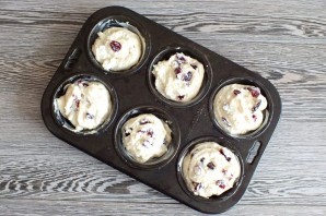 Творожные розы с клюквой