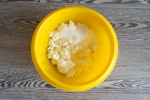 Творожные розы с клюквой