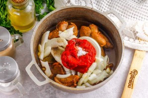 Утка в томатном соусе