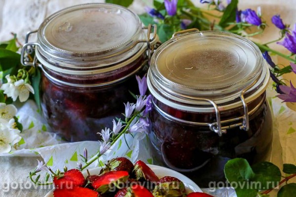 Варенье из клубники с манго на желатине Варенье из клубники с манго на желатине