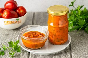 Аджика с сельдереем