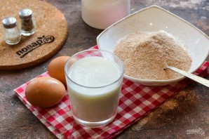 Блины из отрубей на кефире