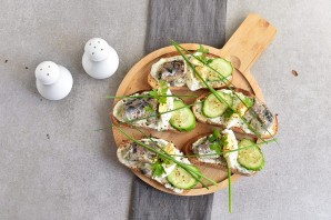 Бутерброды с сардиной