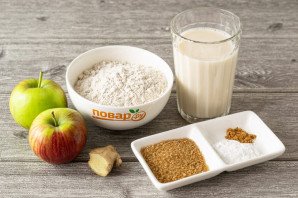 Гречневые оладьи с яблоком Гречневые оладьи с яблоком