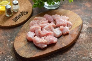 Индейка с картошкой и кабачками Индейка с картошкой и кабачками