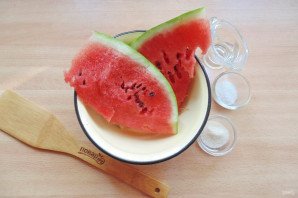 Маринованный арбуз быстрого приготовления