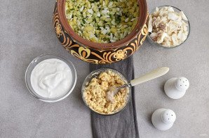 Окрошка рыбная