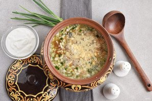 Окрошка рыбная