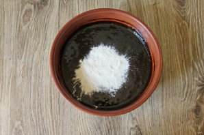 Пирог с красным вином