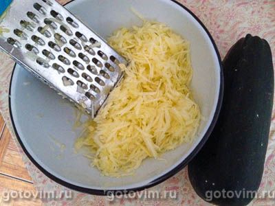 Рыбные котлеты из минтая с кабачком