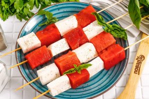 Шашлык из арбуза