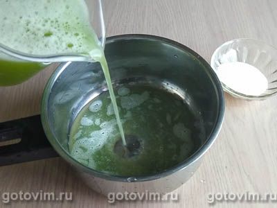 Желе из огурца к молодому картофелю Желе из огурца к молодому картофелю