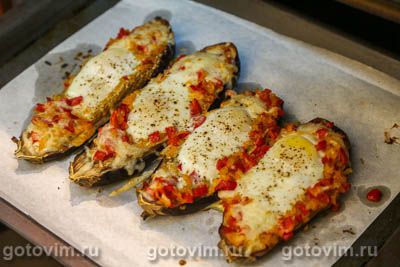 Баклажаны с яйцом и сыром в духовке Баклажаны с яйцом и сыром в духовке