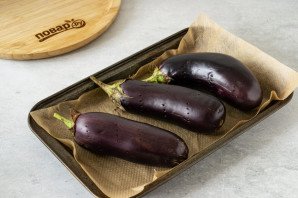 Баклажаны с тхиной Баклажаны с тхиной