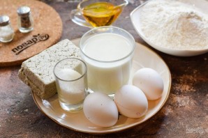 Блинчики с халвой