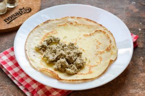 Блинчики с халвой