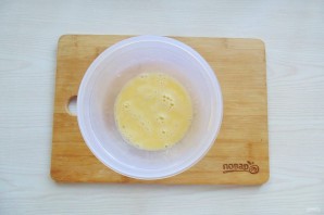 Блины с творогом и персиками