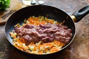 Болгарский перец фаршированный куриной печенью