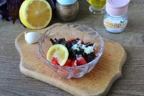 Брускетта с хамоном