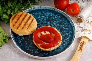 Бургеры на электрогриле