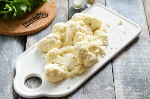 Цветная капуста в беконе Цветная капуста в беконе