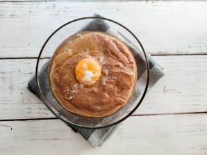 Диетические оладьи из куриной печени