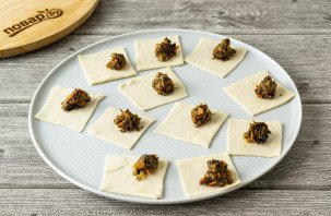 Грибной суп с "ушками"