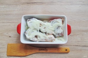 Карп с сыром в духовке