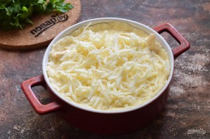 Киш с курицей и беконом