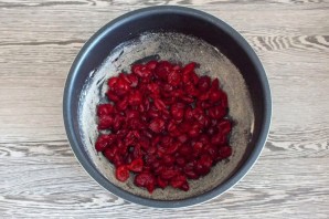 Клафути с вишней в мультиварке