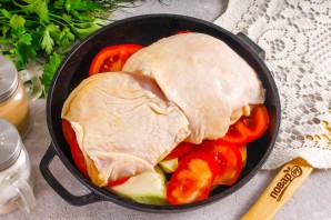 Куриные бедрышки в духовке ПП