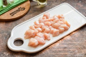 Куриный суп с базиликом