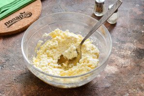 Лазанья из кабачков с творогом