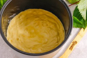 Лимонно-ягодный торт