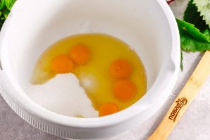 Лимонно-ягодный торт