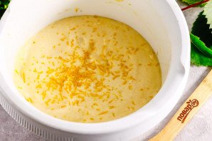 Лимонно-ягодный торт