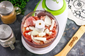 Люля-кебаб из баранины и курицы