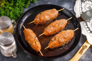 Люля-кебаб из баранины и курицы