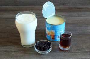 Мороженое с изюмом