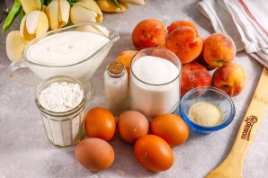 Муссовый торт "Персик"