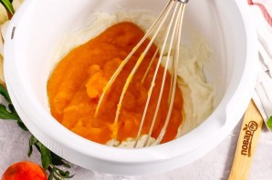 Муссовый торт "Персик"