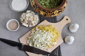 Окрошка рыбная