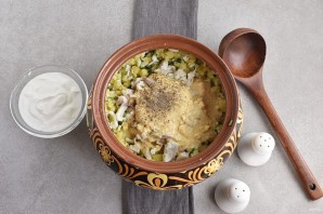 Окрошка рыбная