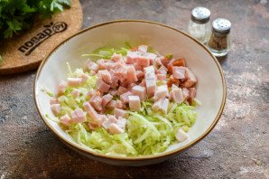 Оладьи из кабачков с беконом