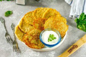 Оладьи из молоки лососевых рыб