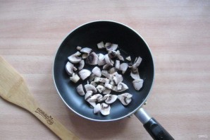 Омлет с брокколи и грибами