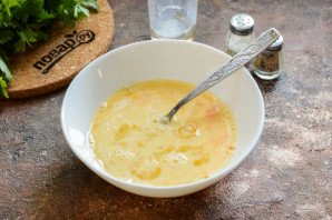 Омлет с брокколи на пару