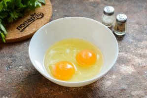 Омлет с брокколи на пару